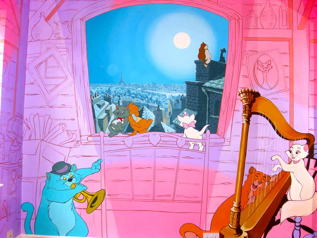 Aristocats Mural