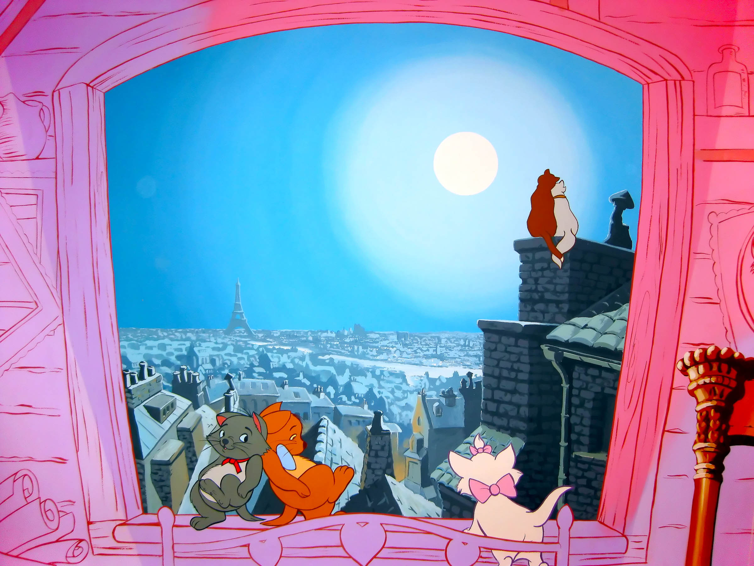 Aristocats Mural | Sacredart Murals