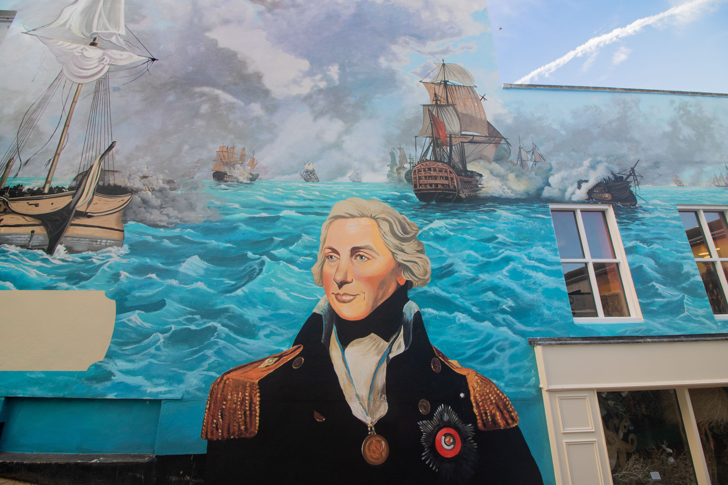 Nelson and The Battle of Trafalgar Mural