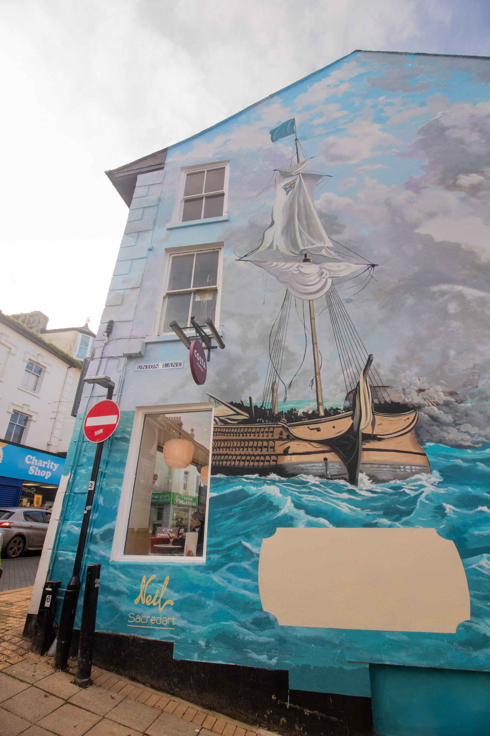 Nelson and The Battle of Trafalgar Mural
