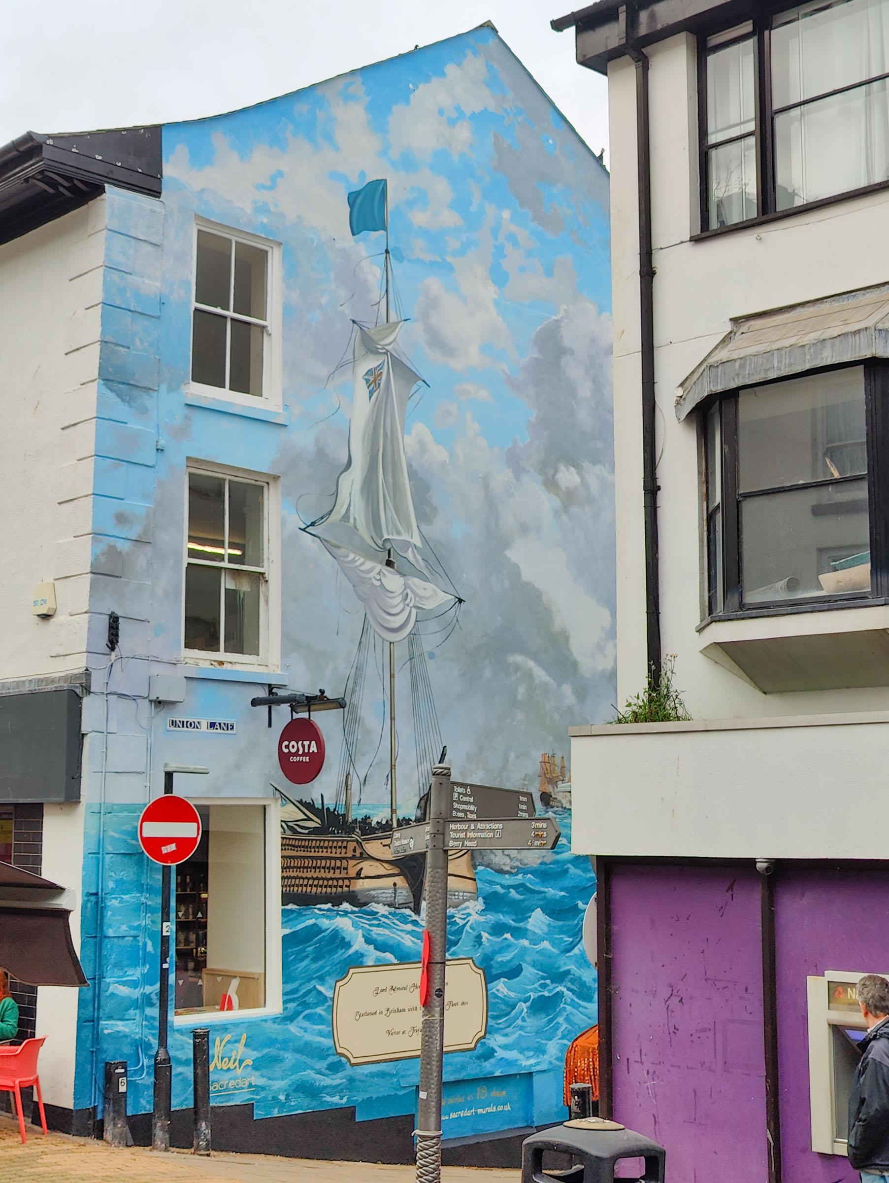 Nelson and The Battle of Trafalgar Mural