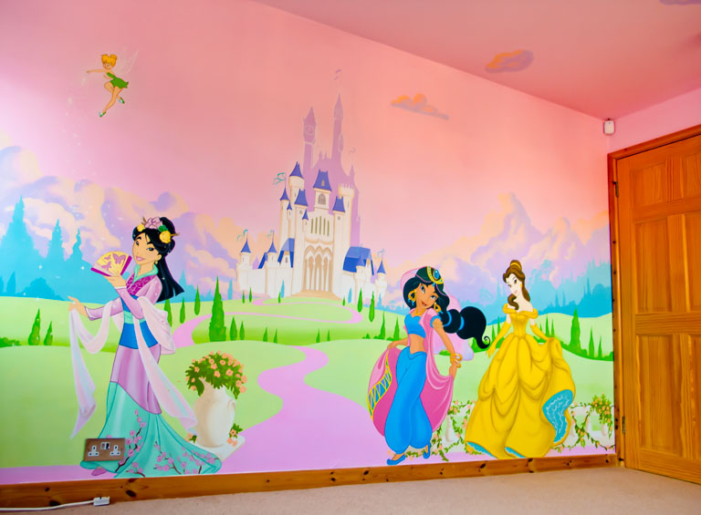 Disney Princess Mural