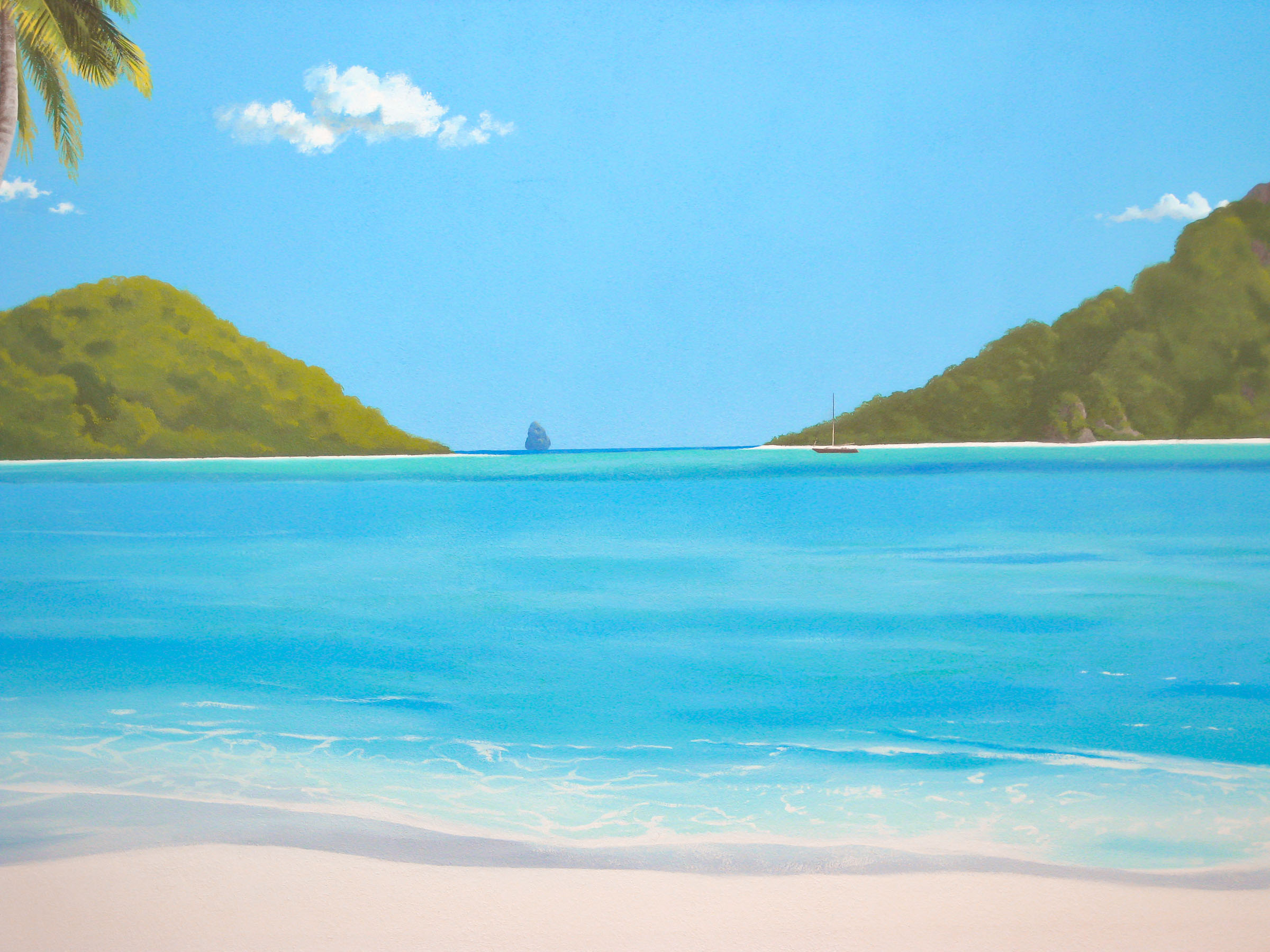 the-beach-turquoise-sea-mural