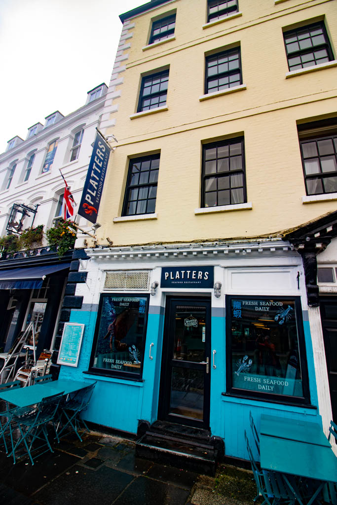 Murals in Platters Seafood Restaurant, Plymouth Sacredart Murals