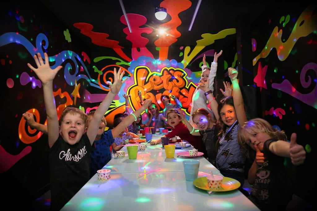 Glow Room artwork playcentre