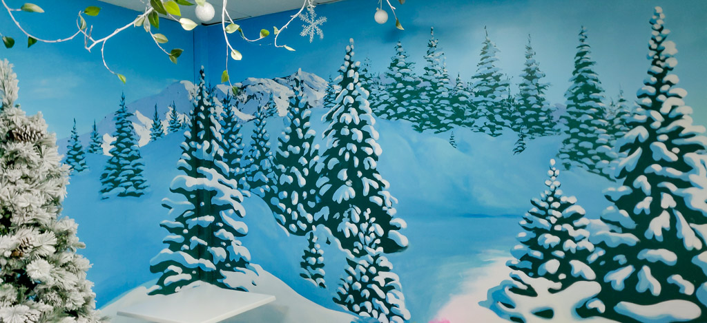 Winter Mural playcentre