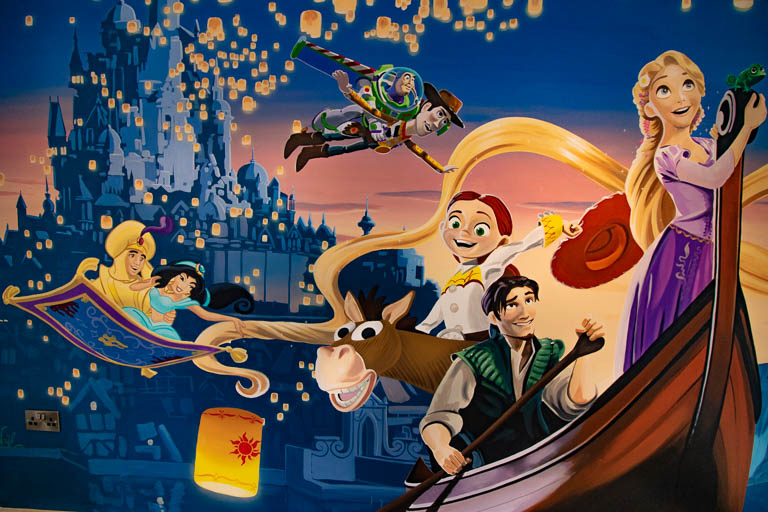 Tangled Mural