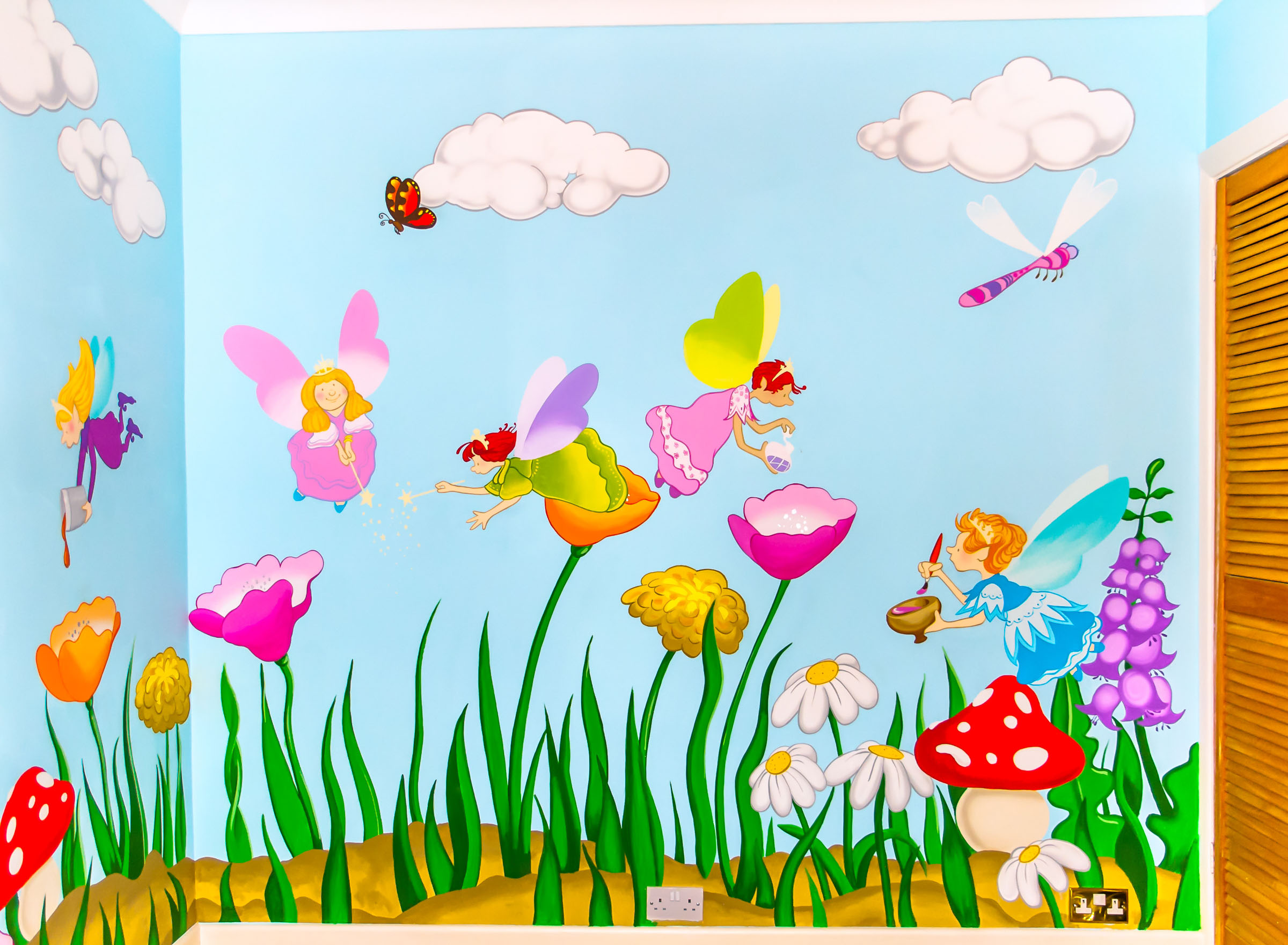 fairies mural