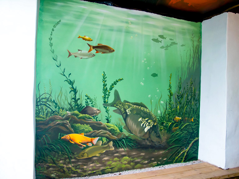 Garden Arbor Mural