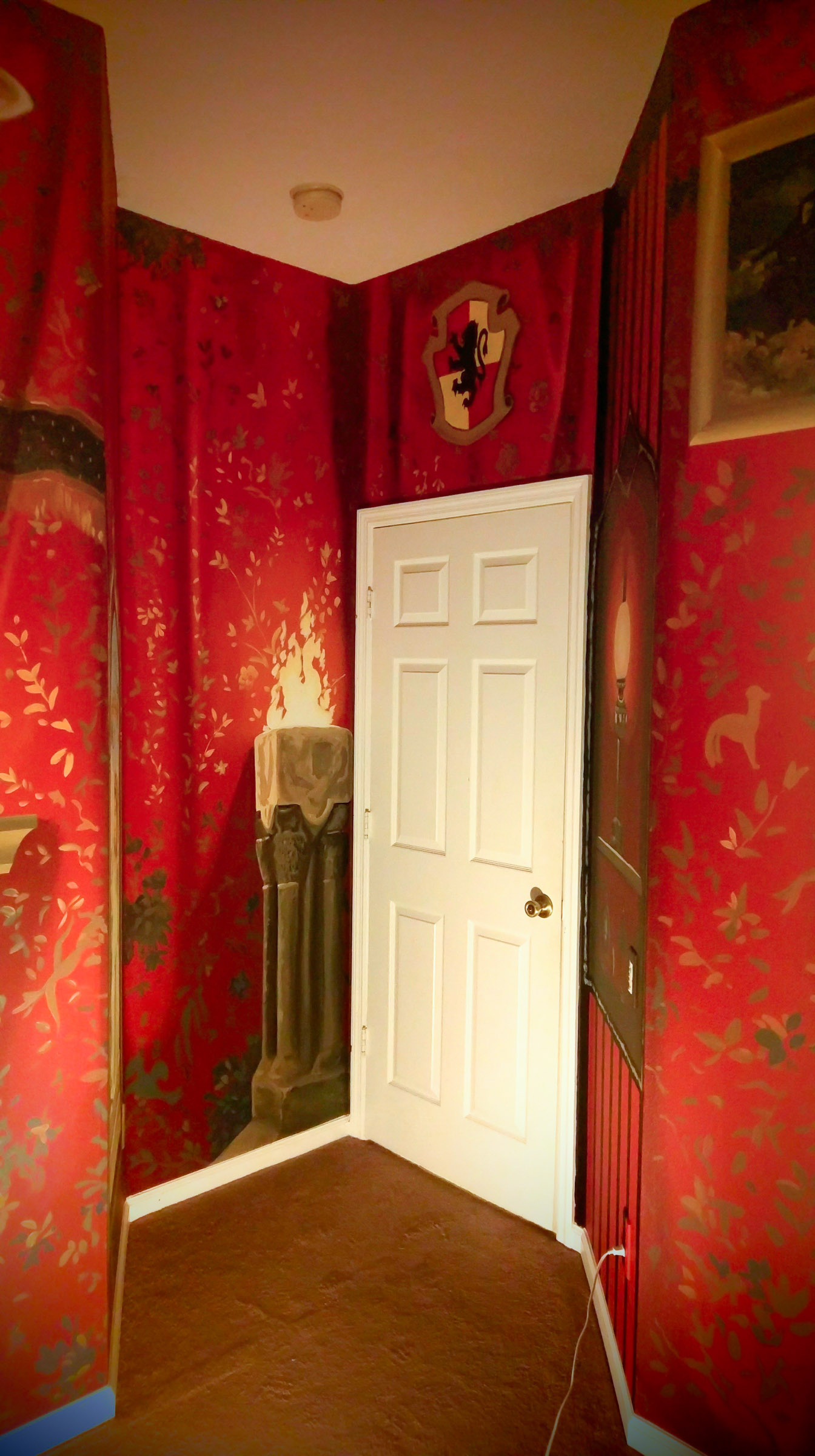 Harry Potter room entrance area