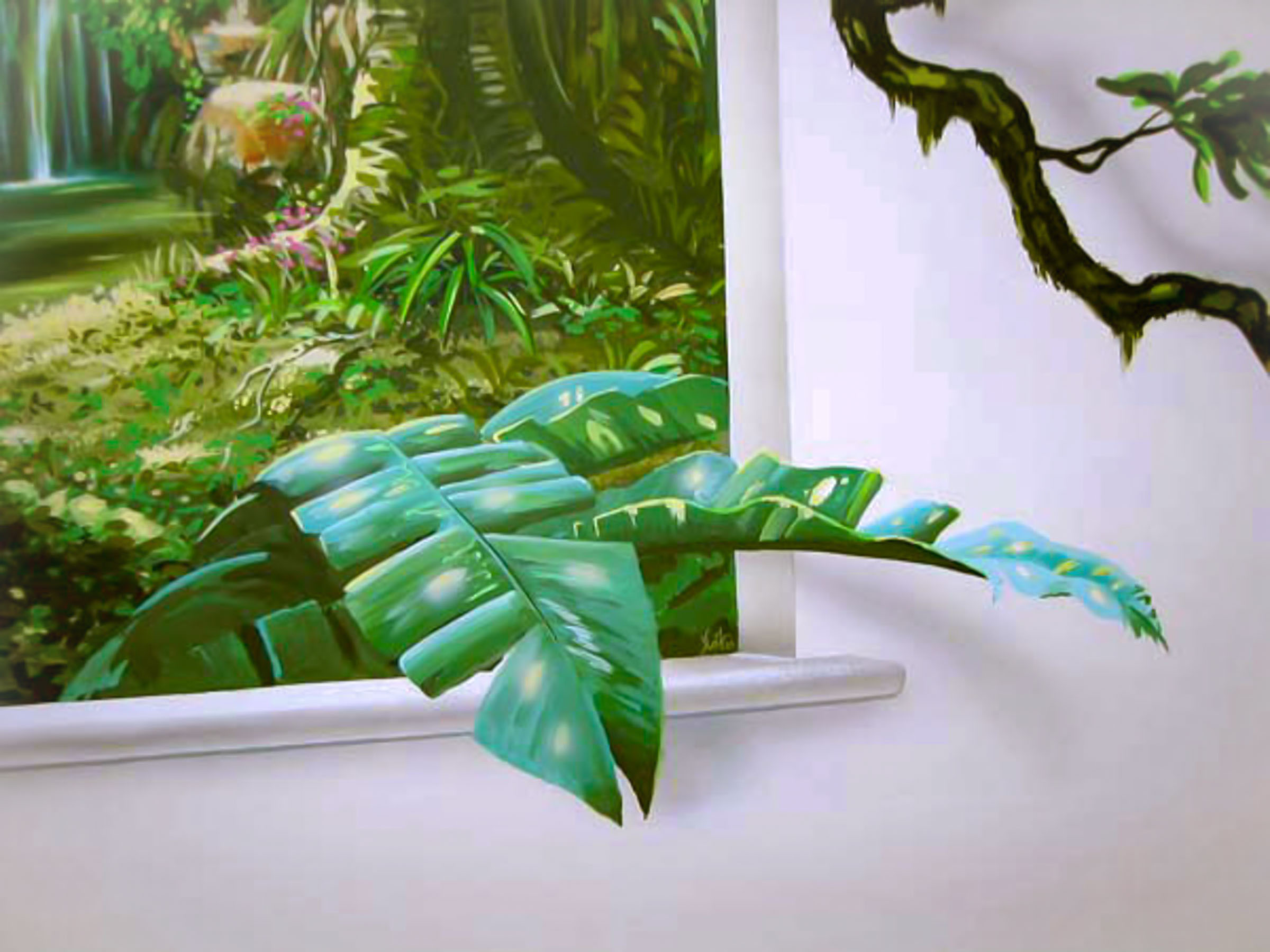 Jungle Trompe L'oeil