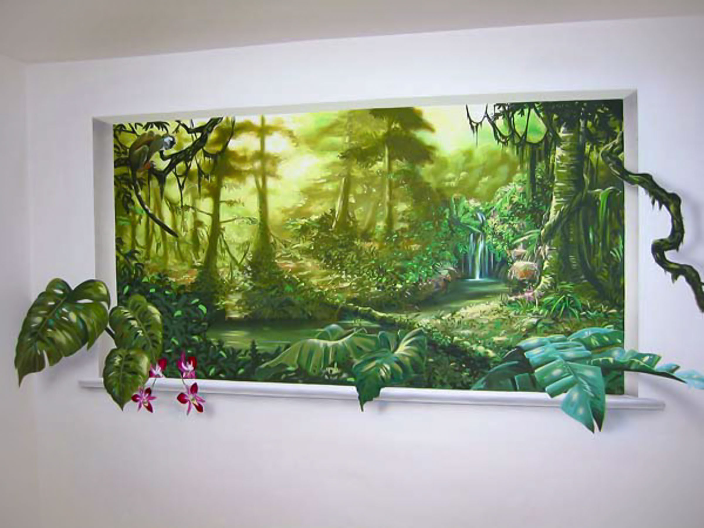 Jungle Trompe L'oeil