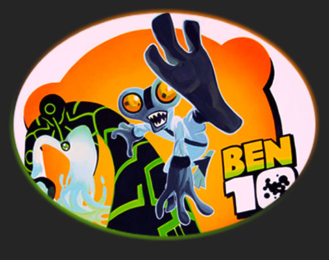 Ben 10 mural