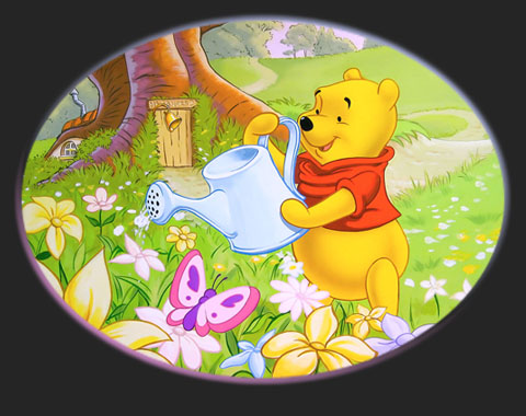 Winnie the Pooh Mural